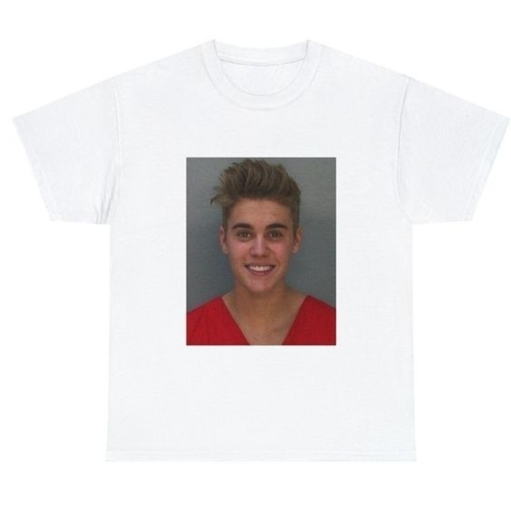 Justin Bieber Mugshot Unisex T-shirt
